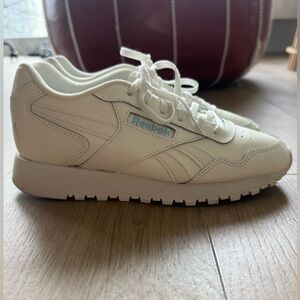 Reebok Glide Ortholite Memorytech Comfort Footbed Womens Size 5.5 in Cream